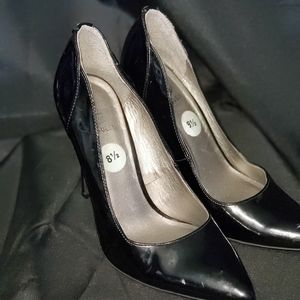 Black Patent Leather Pumps